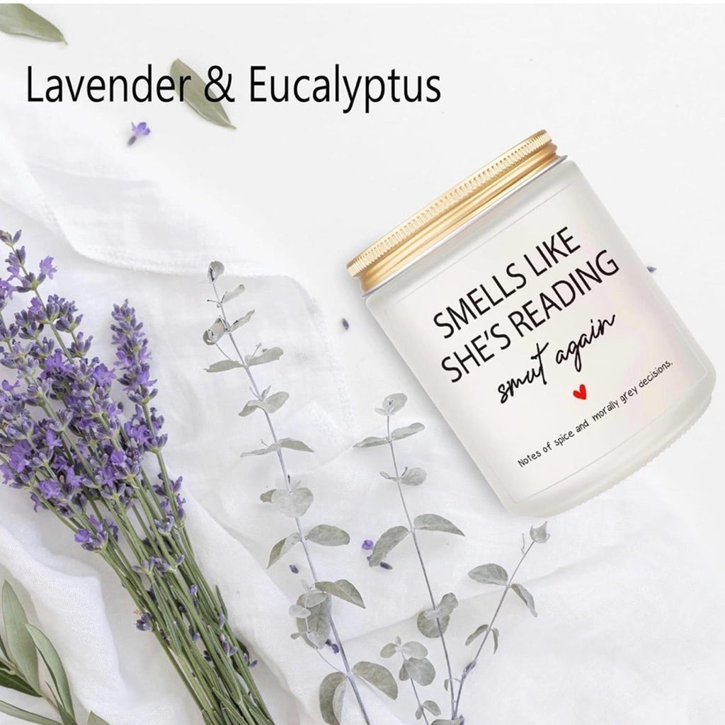 Smells Like She’s Reading Smut Again Candle – 9oz