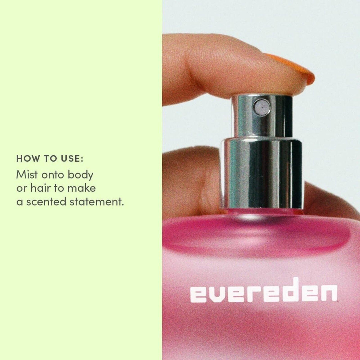 Evereden Darling Hair and Body Mist Clean Vegan Floral Spray 3oz