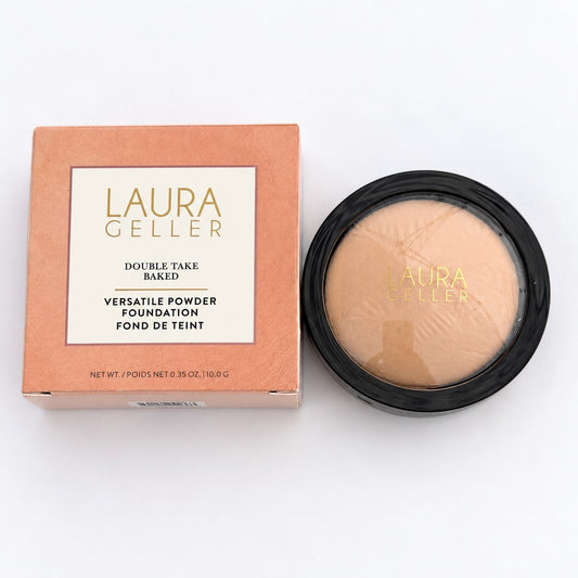 Laura Geller Double Take Baked Versatile Powder Foundation in Light