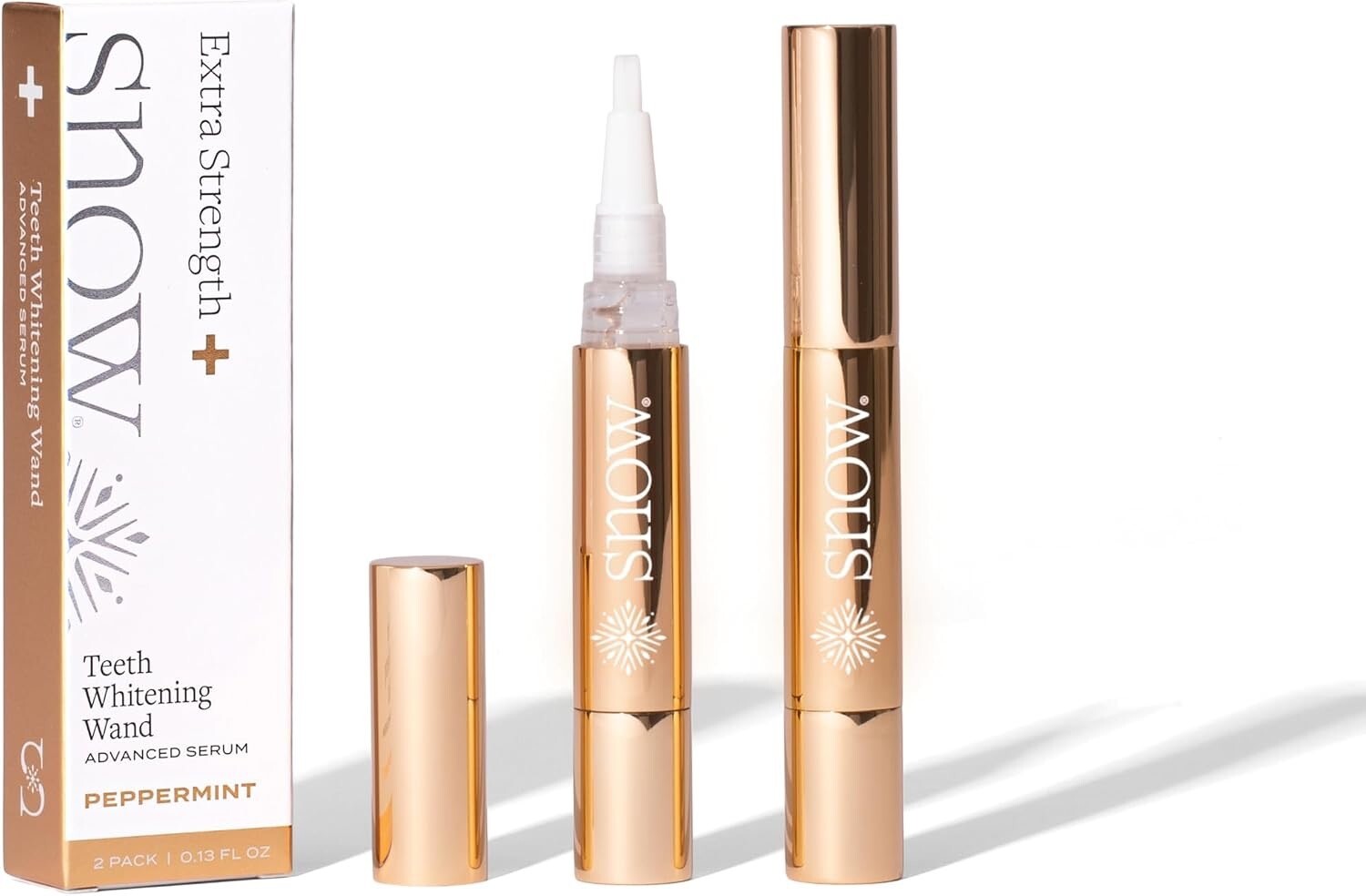 SNOW Extra Strength Teeth Whitening Wand Pen Sealed New Coffee Wine Tea Stains
