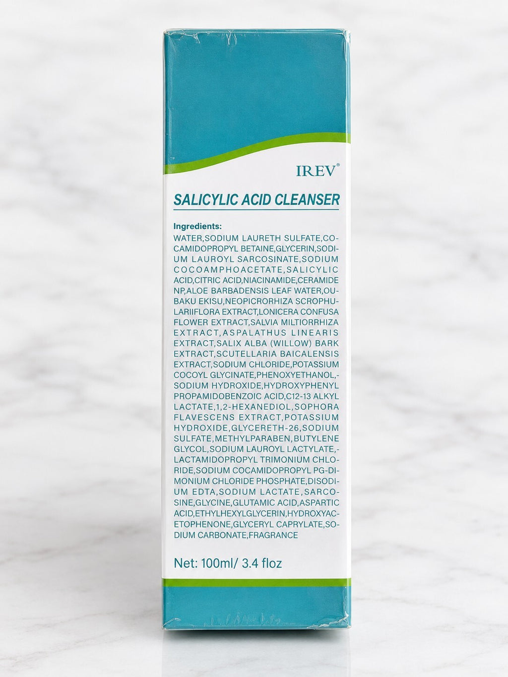 Salicylic Acid Cleanser 2% with Hyaluronic Acid Niacinamide Ceramide 100ml New