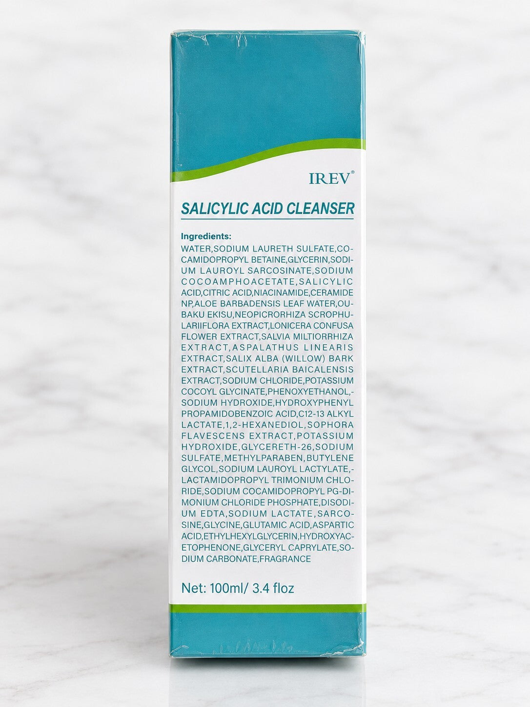 Salicylic Acid Cleanser 2% with Hyaluronic Acid Niacinamide Ceramide 100ml New