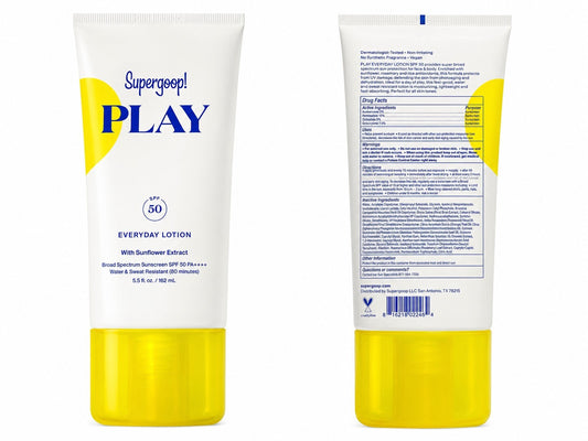 Supergoop! PLAY Everyday Lotion SPF 50, 5.5 oz