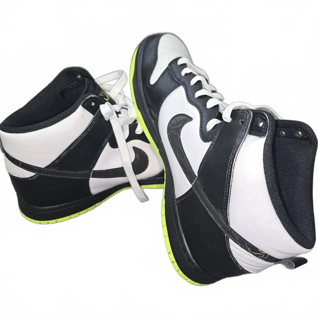 Nike Dunk High Black White Volt Men’s Size 11.5