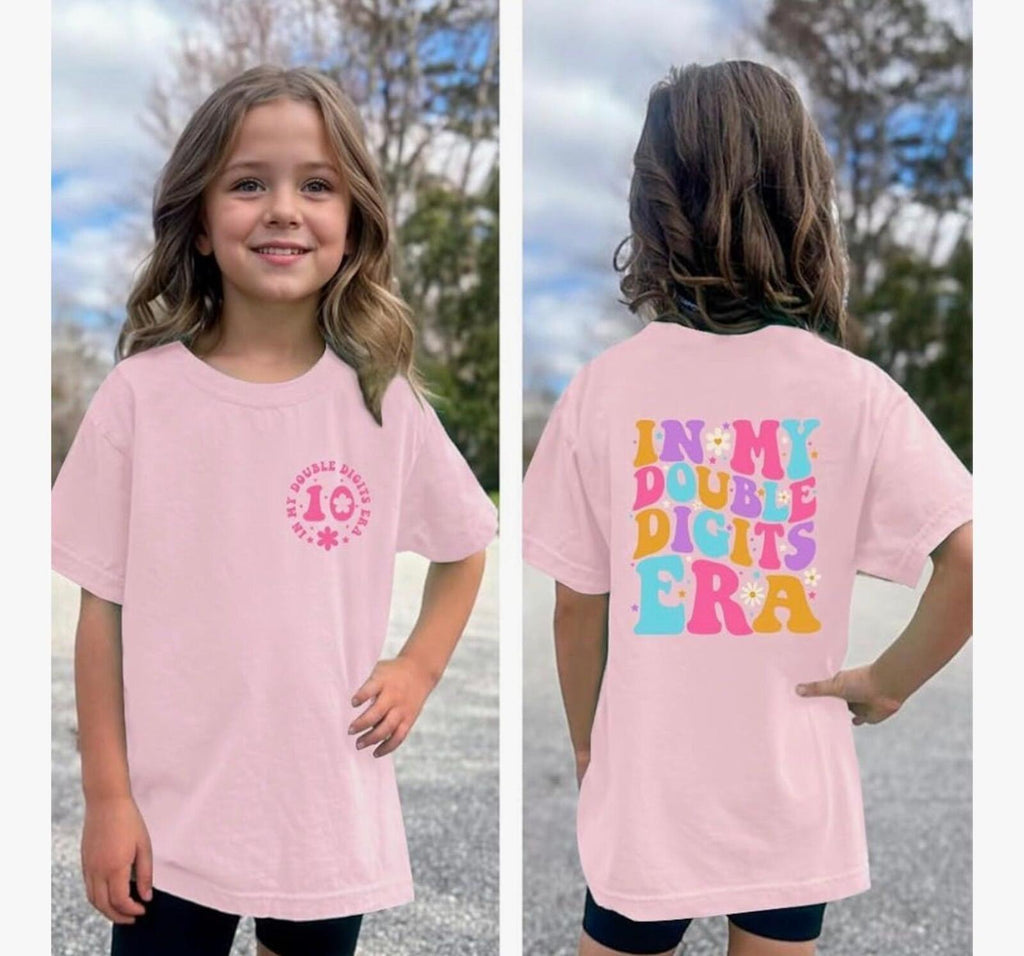 10th Birthday Girl Shirt – In My Double Digits Era
