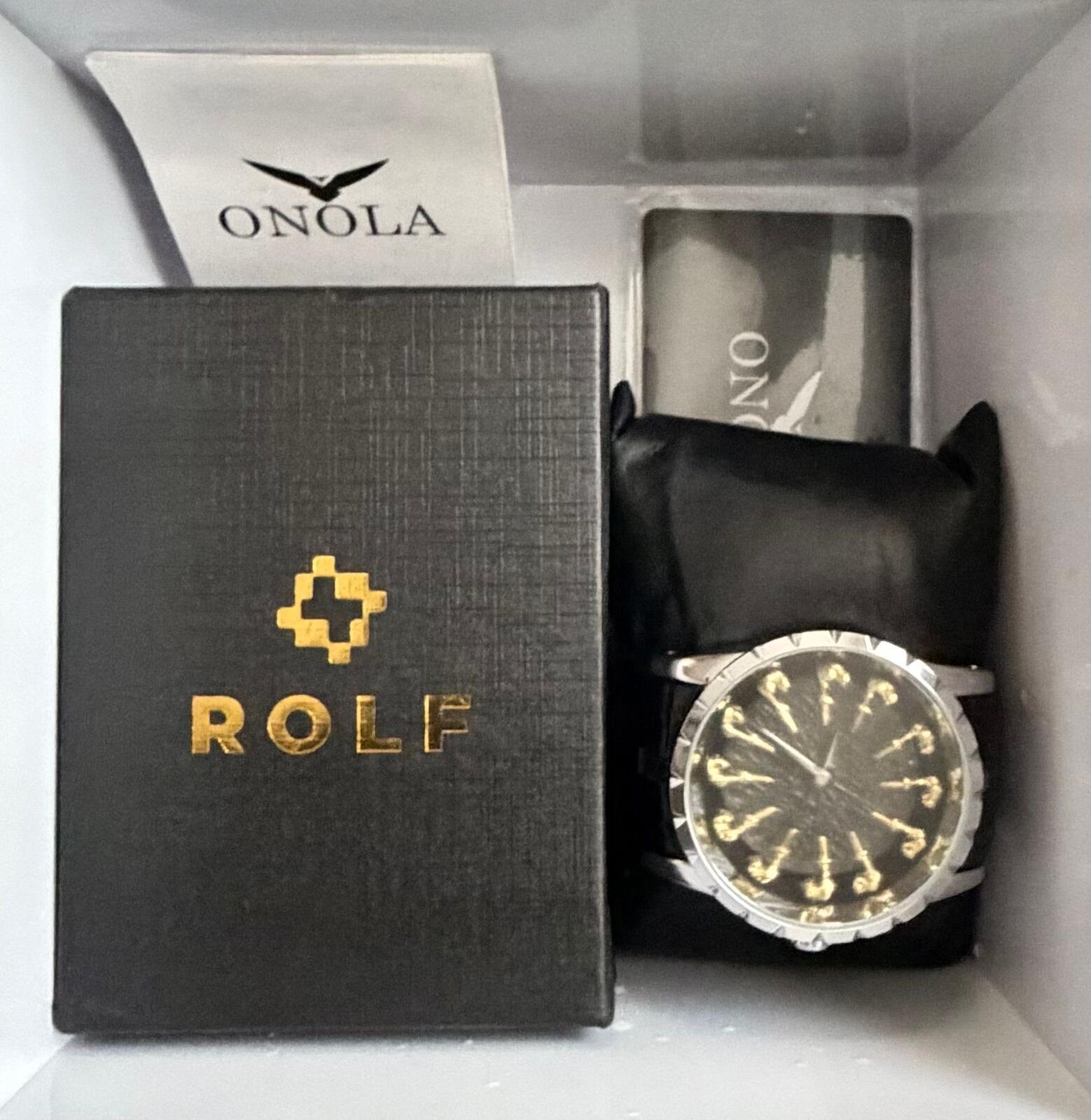 Black Gold Statement Watch | Bold Dial | Everyday Flex Piece
