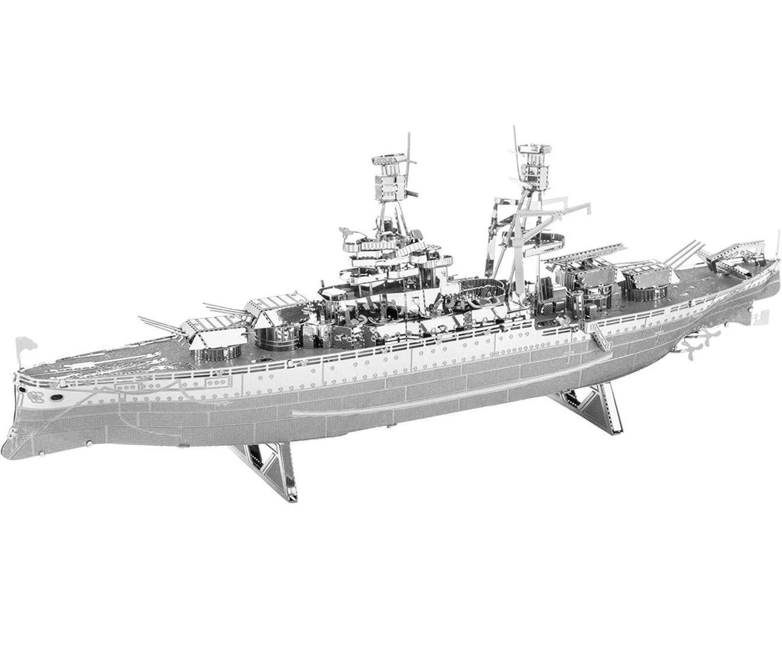 USS Arizona 3D Metal Model Kit Metal Earth Challenging Steel Build