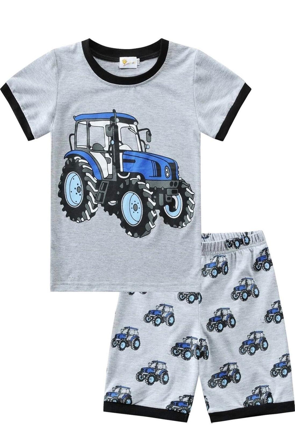 Boys Tractor Pajama Set (3T) — Soft, Easy, Bedtime Win