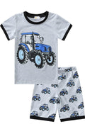 Boys Tractor Pajama Set (3T) — Soft, Easy, Bedtime Win