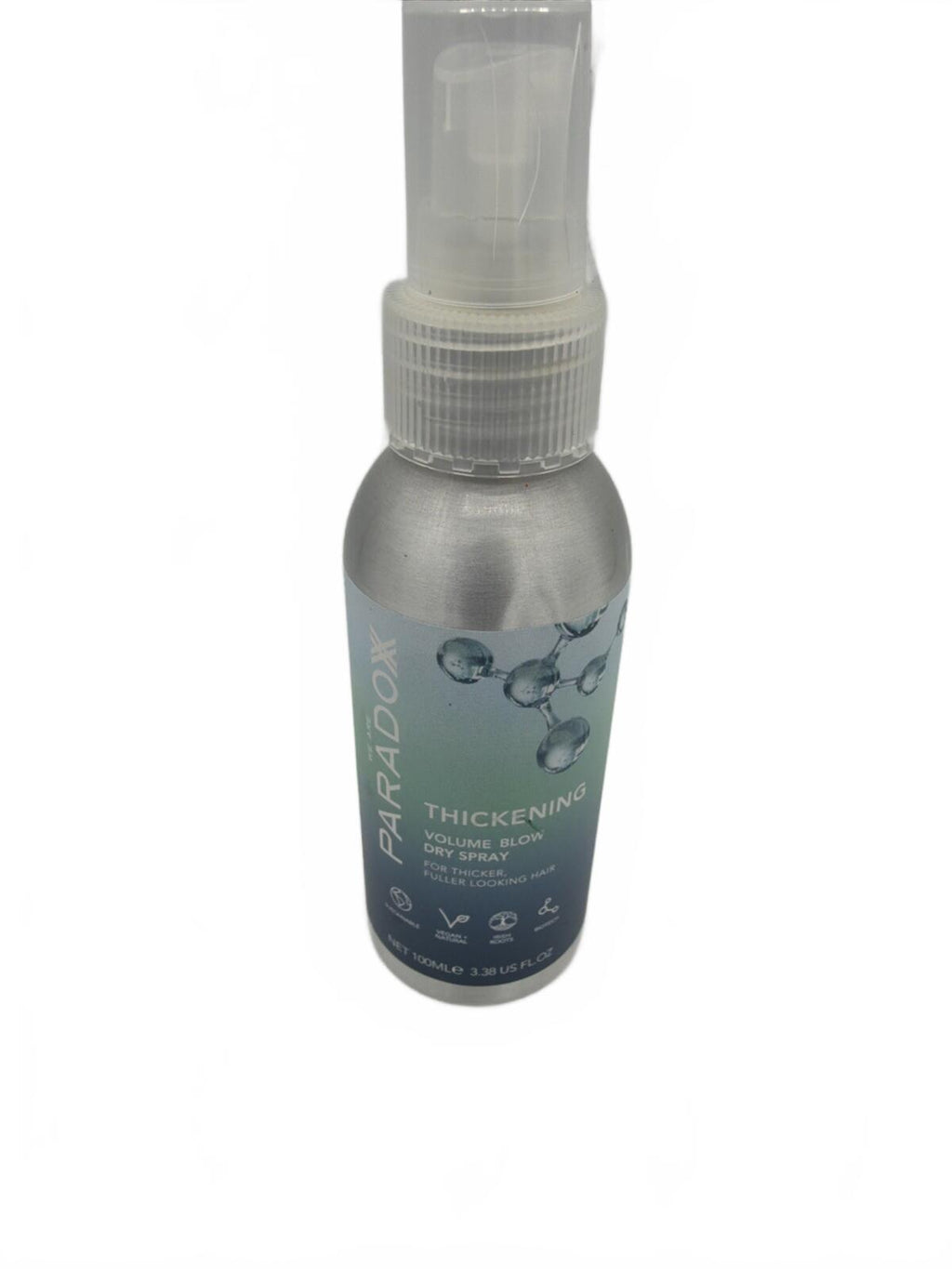 Paradox - Hair Thickening Volume Blow Dry Spray 3.38oz 100ml New!