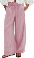 Soft Pink Wide Leg Pants (3XL) — Effortless, Flowing, All Day Comfort