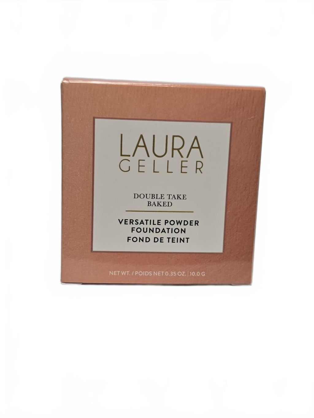 Laura Geller Double Take Baked Powder Foundation Medium Full Coverage Matte NIB