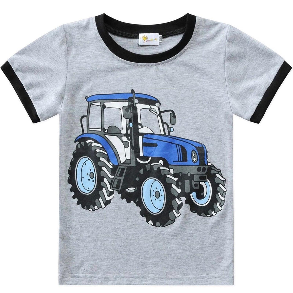 Boys Tractor Pajama Set (3T) — Soft, Easy, Bedtime Win