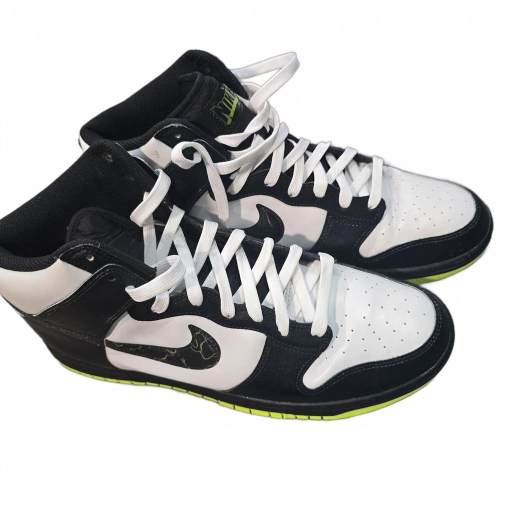 Nike Dunk High Black White Volt Men’s Size 11.5