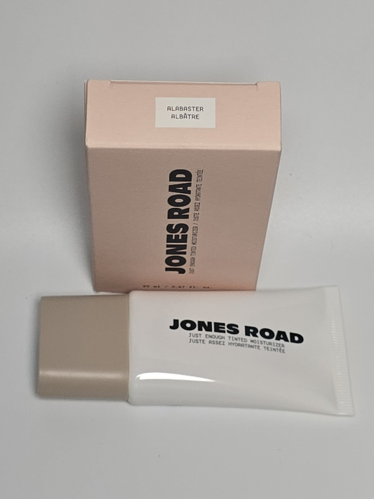 Jones Road Just Enough Tinted Moisturizer Alabaster Sheer Coverage New 0.67 oz