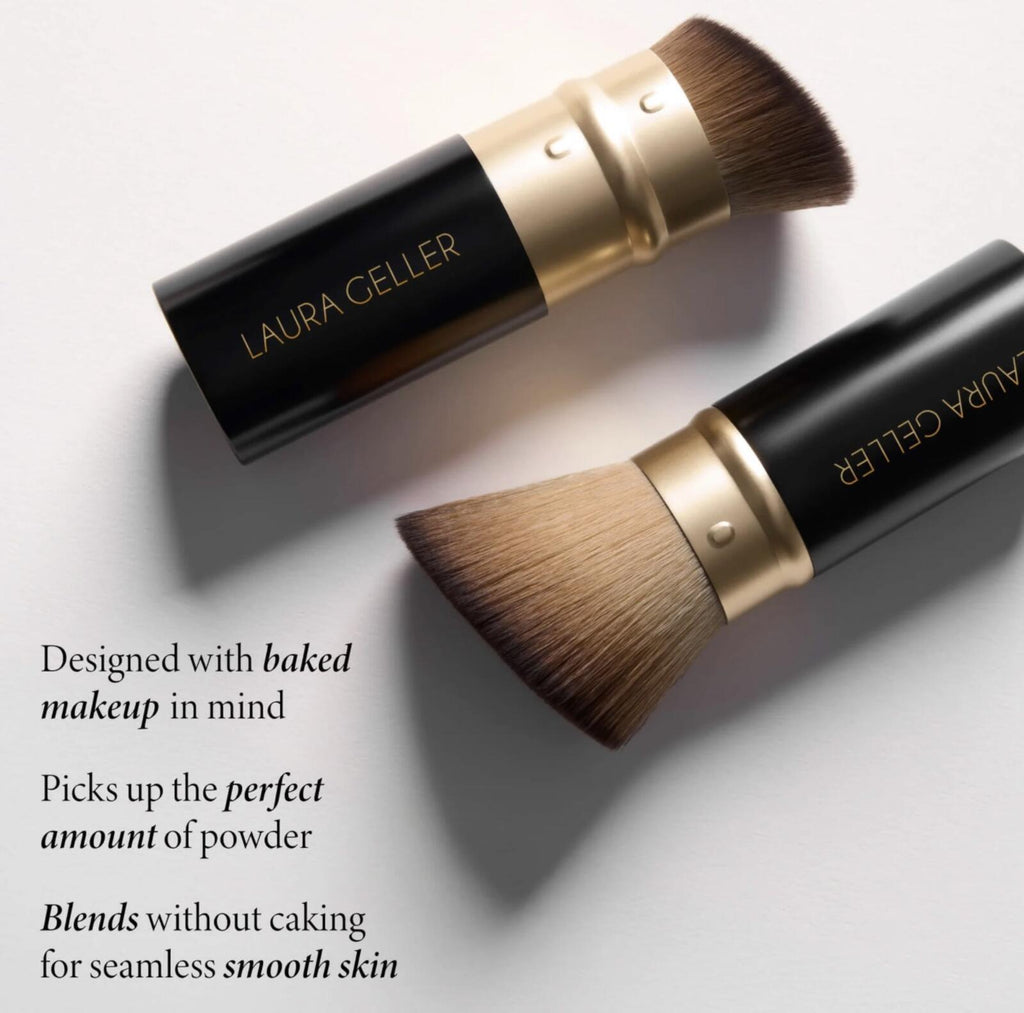 Retractable Kabuki Brush – Powder Cream Liquid Flawless Blend