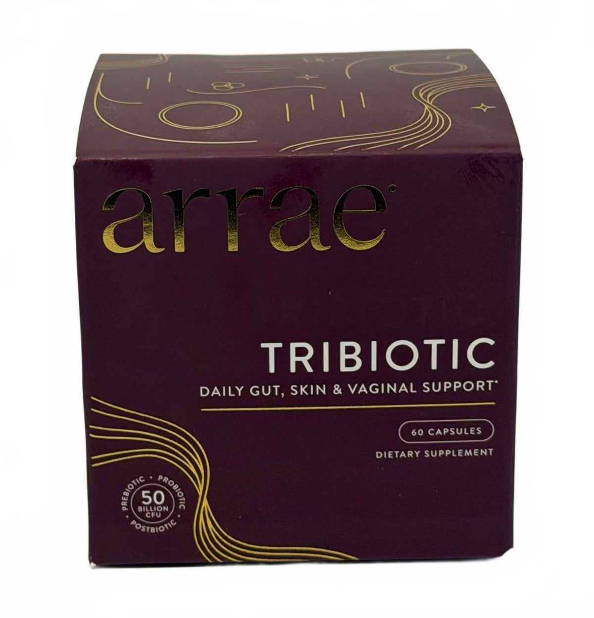 Arrae Tribiotic pre, pro and postbiotic for women, 50 billion CFU