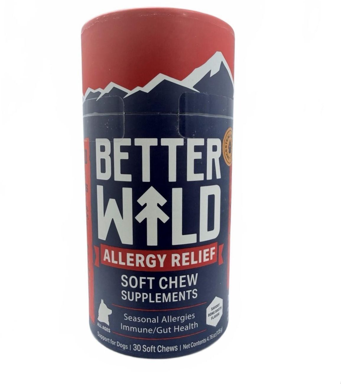 Better Wild Allergy Relief Soft Chews for Dogs 30 Count