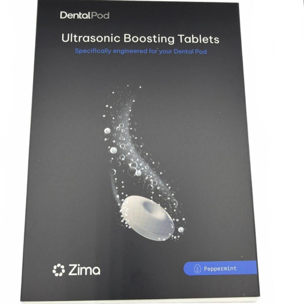 Zima Dental Pod Ultrasonic Boosting Tablets Peppermint 30 Count New