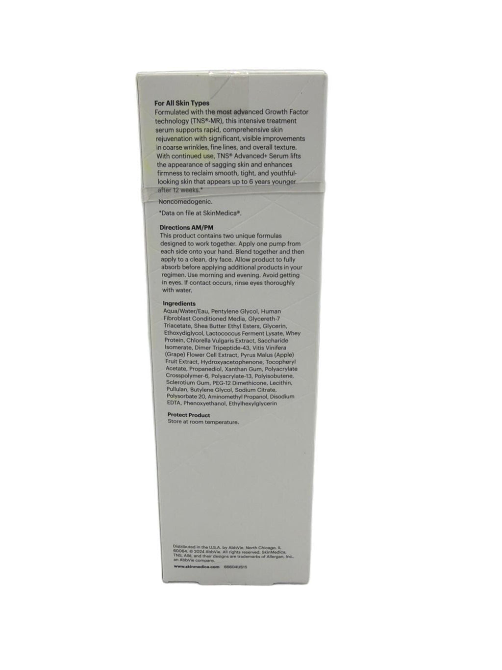 SkinMedica TNS Advanced+ Serum 1oz 30ml | Anti-Aging, New & Sealed