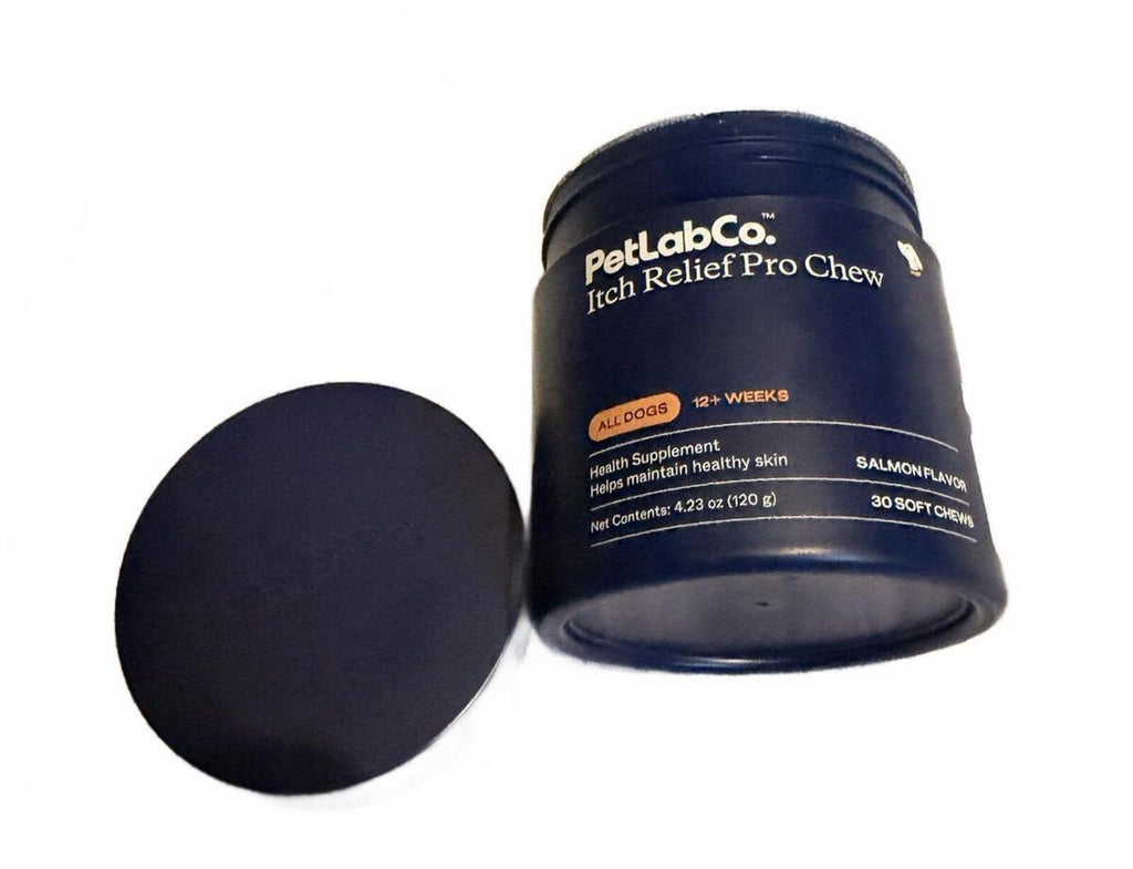 PetLab Co. Salmon Itch Relief Chews for Dogs | Omega 3 Skin & Allergy Support